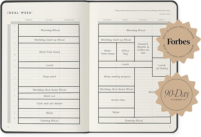 Full Focus Sienna Linen Planner by Michael Hyatt - Image 6
