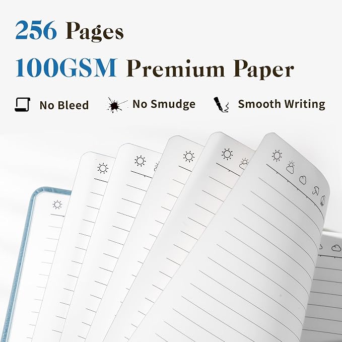 CAGIE Textured Hardcover Lined Journal - Image 5