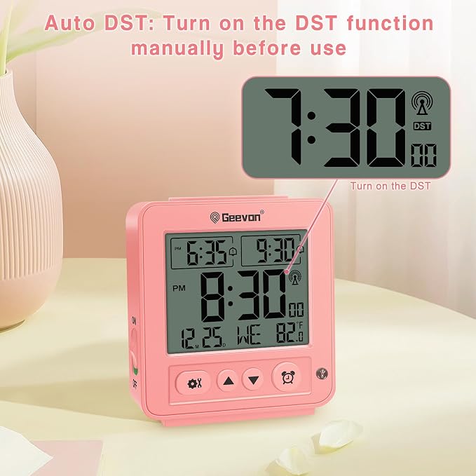 Geevon Small Digital Atomic Alarm Clock - Image 7