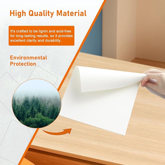 Guakicae 150 Sheets White Cardstock 5 x 7 Certificate Paper, 300gsm/110lb - Image 4
