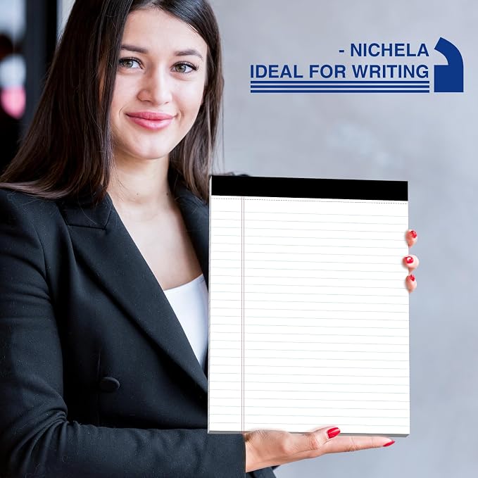 6-Pack Legal Pads 8.5"x11" Wide Ruled Note Pads - Image 5