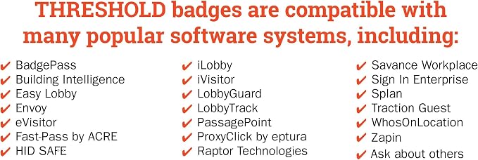 Threshold 3.25-inch Tab Expiring Visitor Badges on a Roll | 1 Roll Compatible - Image 6