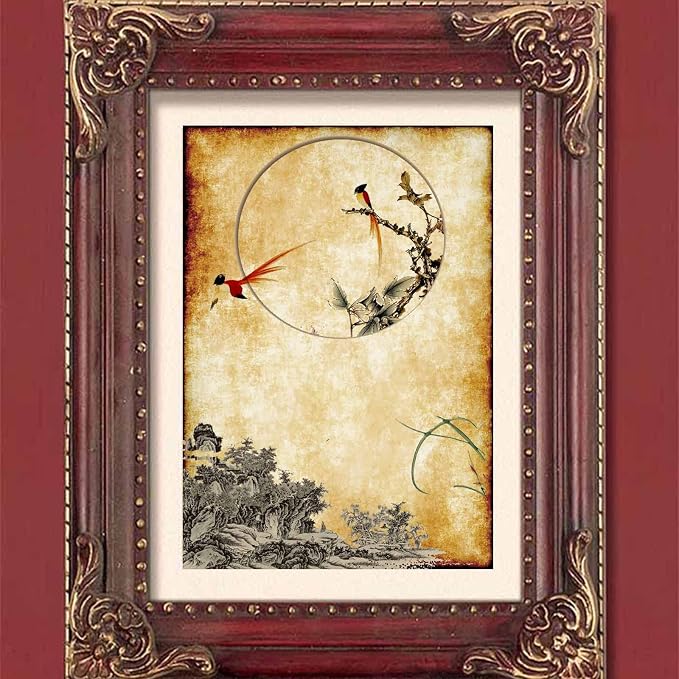 50 Stationery Vintage Antique Design Printing/Writing Papers 8.5 x 11 in - Image 4
