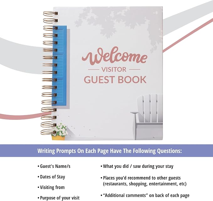 Paper 'n Such Guest Book for Rental House - Image 9
