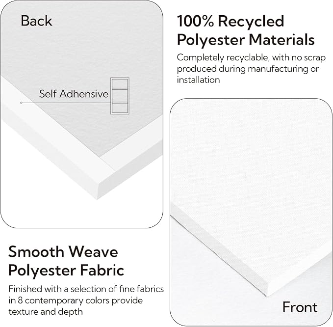 Olanglab Acoustic Panels 2 Pack, Fabric Wrapped Sound Proof Foam Panels - Image 6