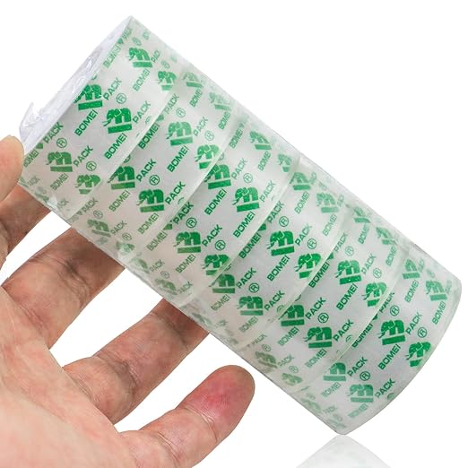 BOMEI PACK 36Rolls Crystal Clear Tape - Image 4