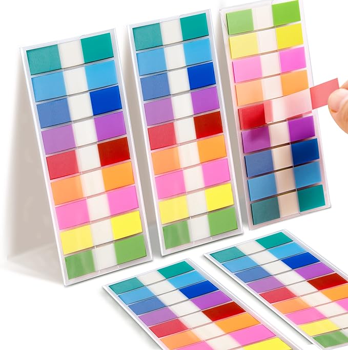 Golcellia Writable Sticky Tabs, Teacher Supplies, Study Aids, Office Supplies by Golcellia