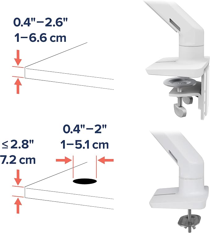 Ergotron – HX Dual Monitor Arm, VESA Desk Mount – - Image 9