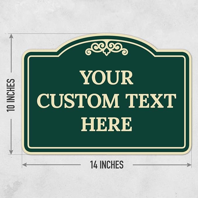 Custom Decorative Sign, Personalized Metal Sign - Image 3