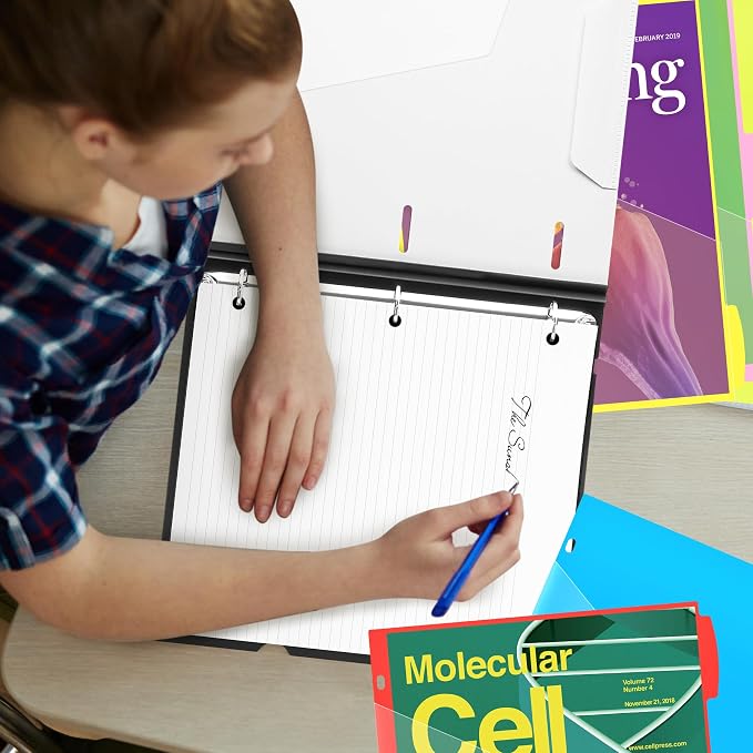 WOT I Telescoping Project Organizer, Refillable 3 Ring Binder - Image 6