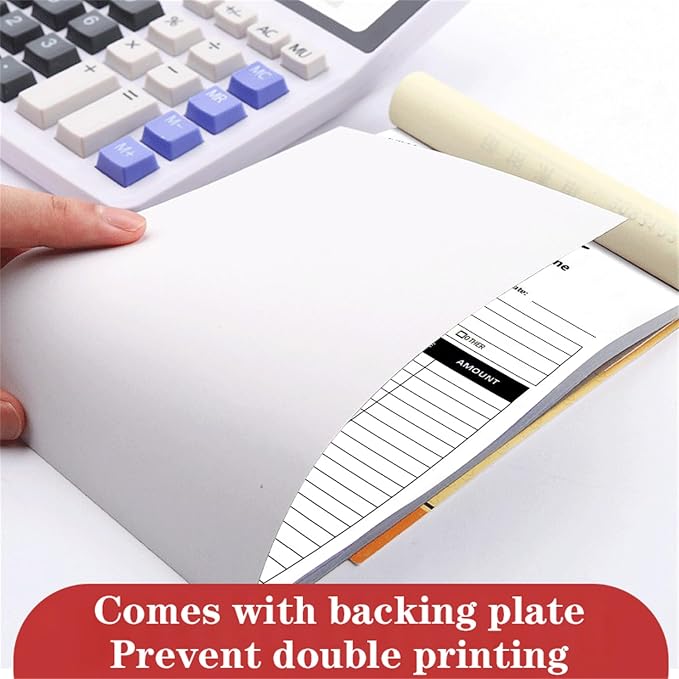 Custom Invoice Book in 3-Part /2-Part Receipt Book - Image 4