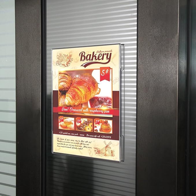 Niubee 8x10 Wall Mount Acrylic Sign Holder - Image 5