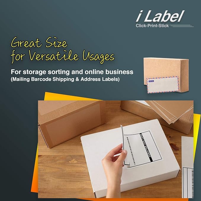 8.5" x 11" Full Sheet Label Sticker Paper - Image 9