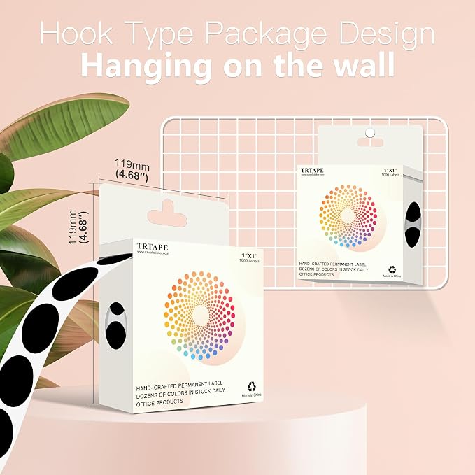 1 Inch Round Color Coding Labels, Round Color Dot Labels - Image 3