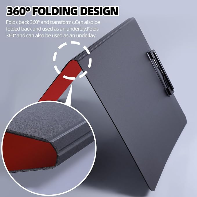 FRETONBA Clipboard Folder, A4 Foldable Clipboard - Image 5