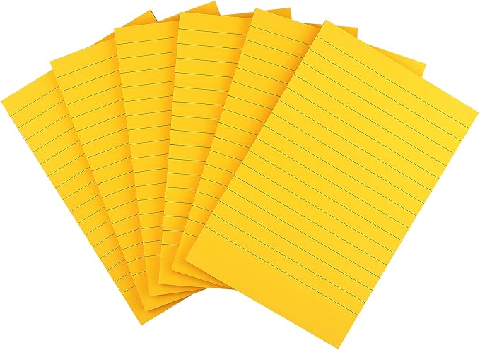 Early Buy 6 Pads Lined Sticky Notes - Image 2