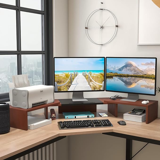 WESTREE Triple Monitor Stand Riser - Image 3