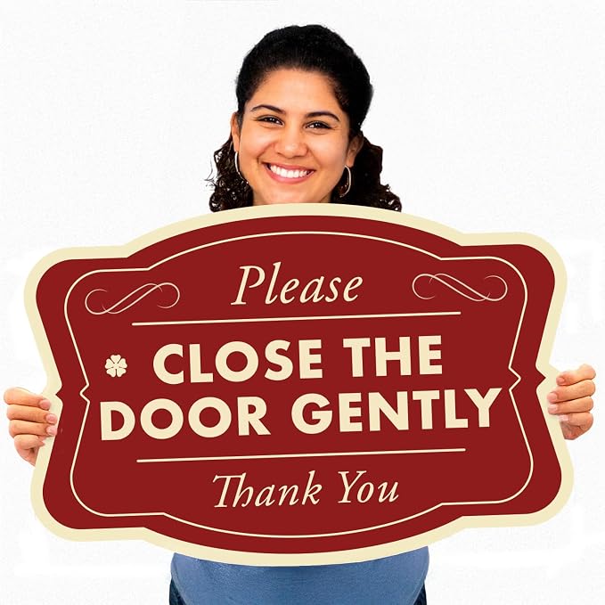 SPEEDYORDERS Custom Red Aluminum Sign, 18x12 In, Vintage Style, Weatherproof - Image 8