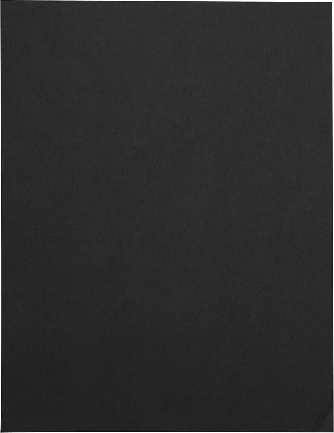 LUXPaper 8.5" x 11" Paper | Letter Size | Midnight Black | 28lb. | 1, 000 Qty by LUXPaper