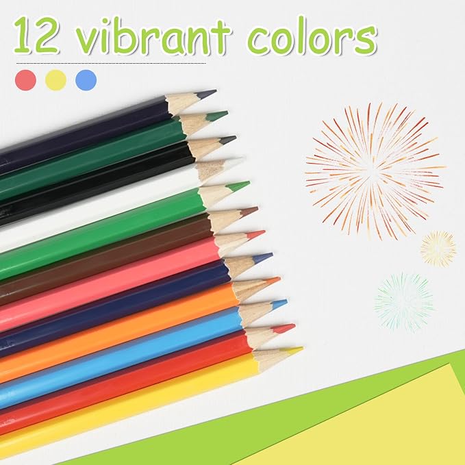 S & E TEACHER'S EDITION Colored Pencils 240Pcs, Coloring Pencils Set Drawing - Image 3