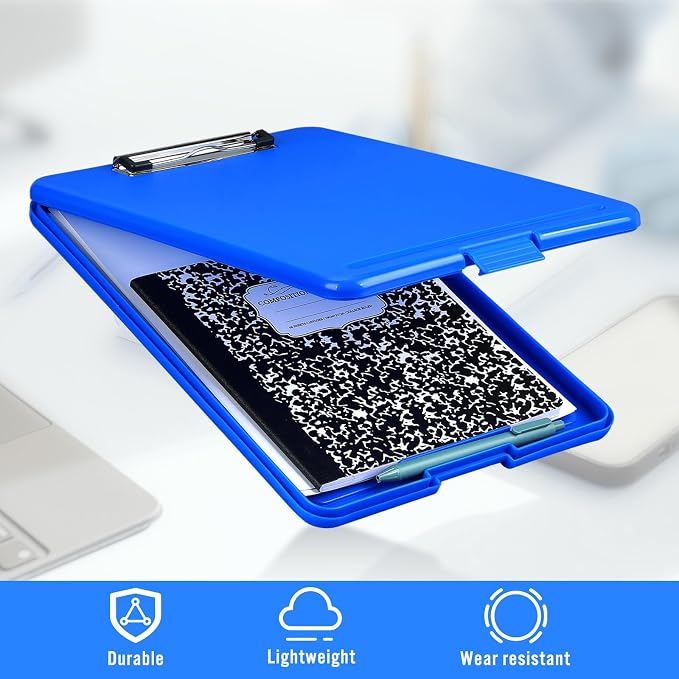Ireer 12 Pcs Plastic Clipboard - Image 4