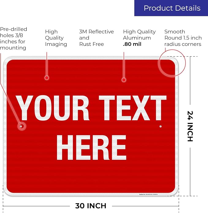 Personalized Custom Red Background Customize - Image 3