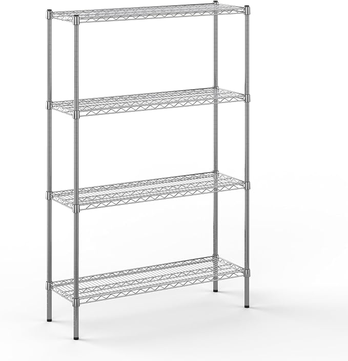 Regal Altair 14" Deep x 42" Wide x 64" Height Wire Shelving Kit | 4-Tier | NSF by Regal+Altair