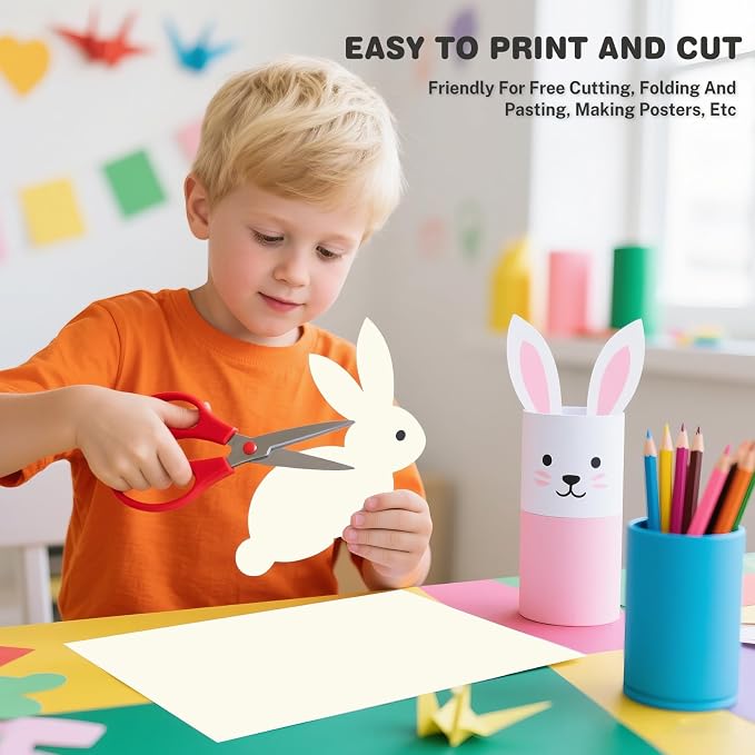 Cream Cardstock 8.5 X 11, 40 Sheets Card Stock, 75lb/ 200gsm Copy Paper - Image 5