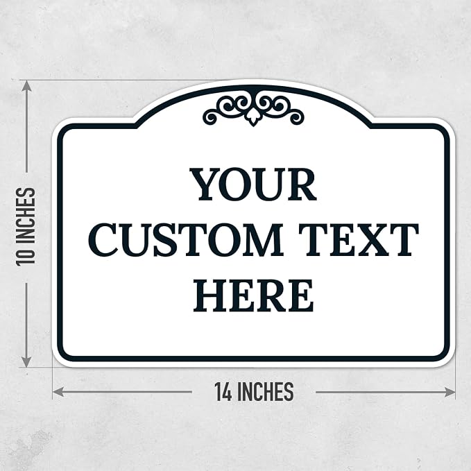 Custom Decorative Sign, Personalized Metal Sign - Image 3
