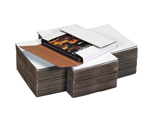 Tape Logic TLM2BK Easy-Fold Mailers, 12 1/8" x 9 1/8" x 2" White - Image 5