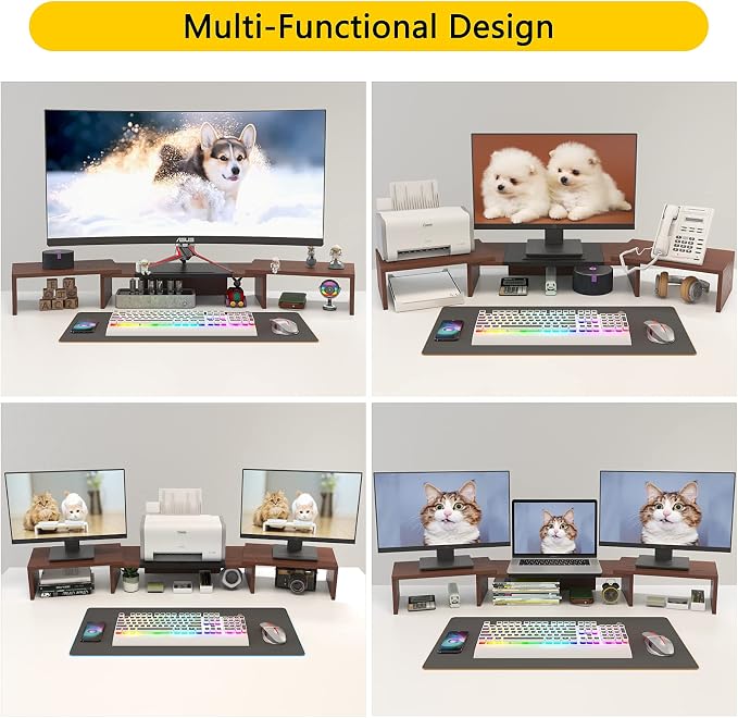 WESTREE Triple Monitor Stand Riser - Image 8