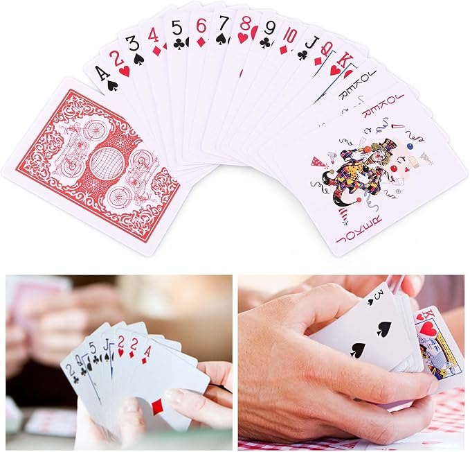 LotFancy Playing Cards, 2 Pack, Decks of Cards, Poker Size Standard Index - Image 7