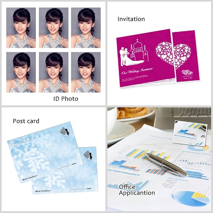 Uinkit 120 Sheets Presentation Paper Matte 8.5x11 Inkjet 48lb 180gsm Single - Image 9