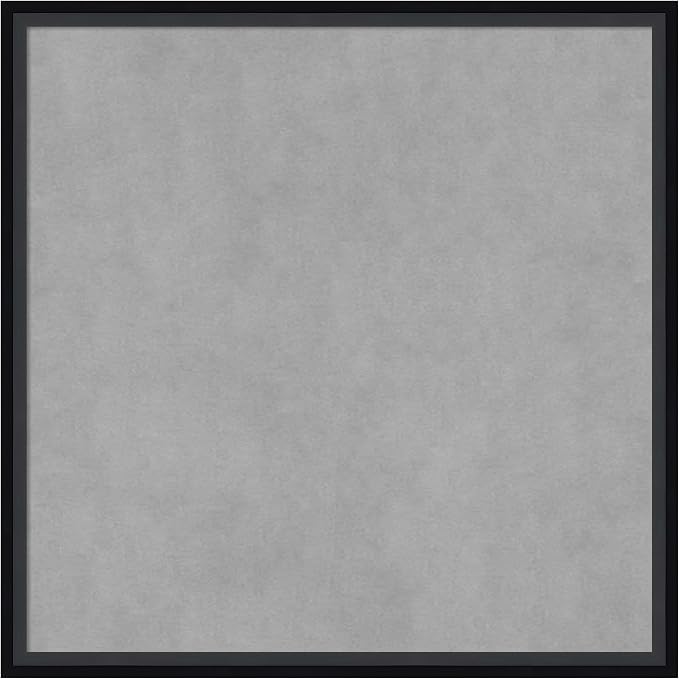 Amanti Art Black Framed Magnetic Board 21x21 Medium Vision Board by AmantiArt