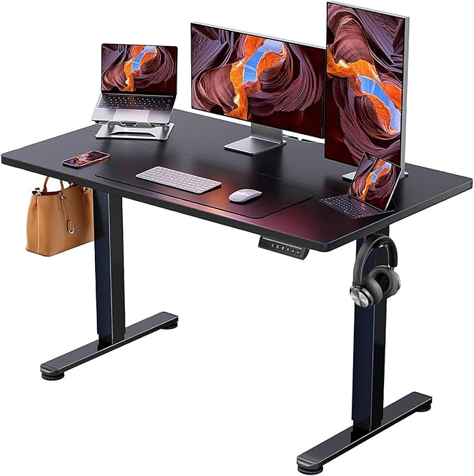 ErGear Height Adjustable Electric Standing Desk, 47.2 x 23.6 Inches Sit Stand by ErGear