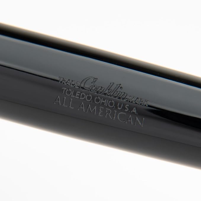 Conklin All American Fountain Pen in Black – Omniflex Nib, Flexible Design & - Image 3