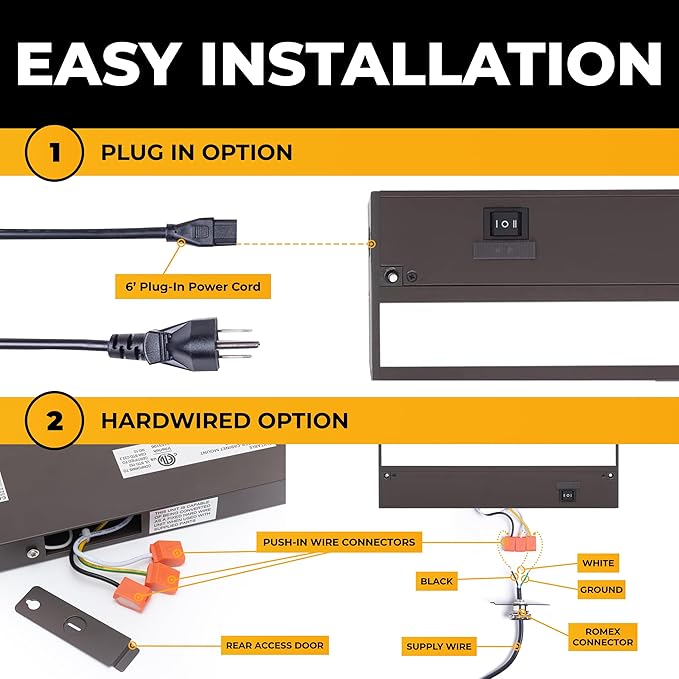 LED Under Cabinet Lighting Hardwired - Image 5