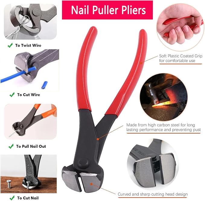 Puwany 5pcs Upholstery Staple Remover Tool - Image 4