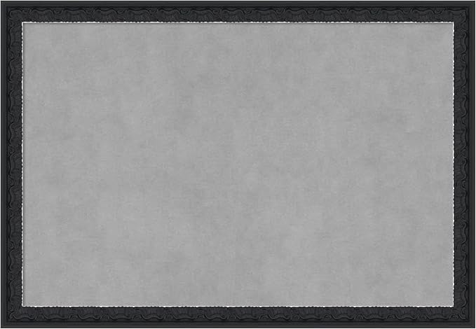 Amanti Art Black Framed Magnetic Board 18x26 Medium Vision Board by AmantiArt