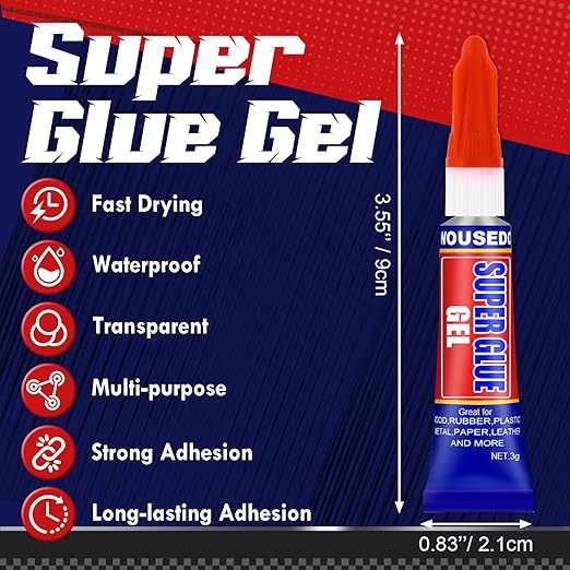 48 x 3g Super Glue Gel, Fast Strong Adhesive, Strong Cyanoacrylate Glue - Image 2