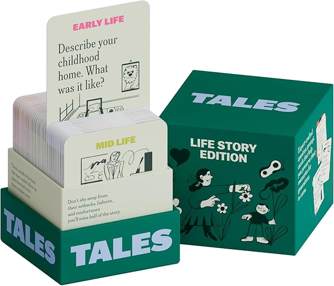 TALES 150 Life Story Interview Kit, Conversation Cards, by TALES
