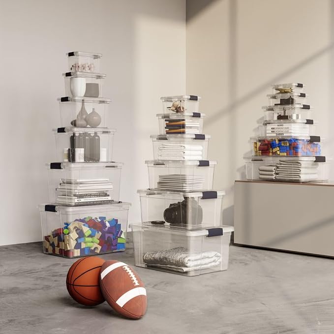 Superio Clear Storage Bins - Image 9