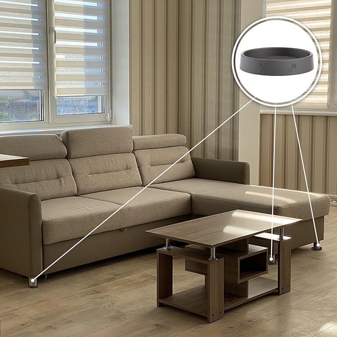 Yelanon 8pcs 2.5" Non Slip Furniture Pads - Image 6