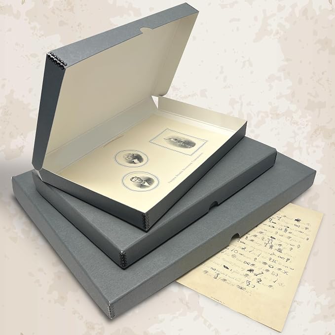Golden State Art, Archival Folio Storage Box 11x17, Clamshell Design - Image 5