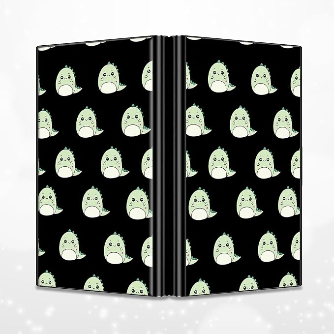 BWEGRHE Slim Credit Card Holder, Cute Dinosaurs RFID Blocking Metal Wallet - Image 4