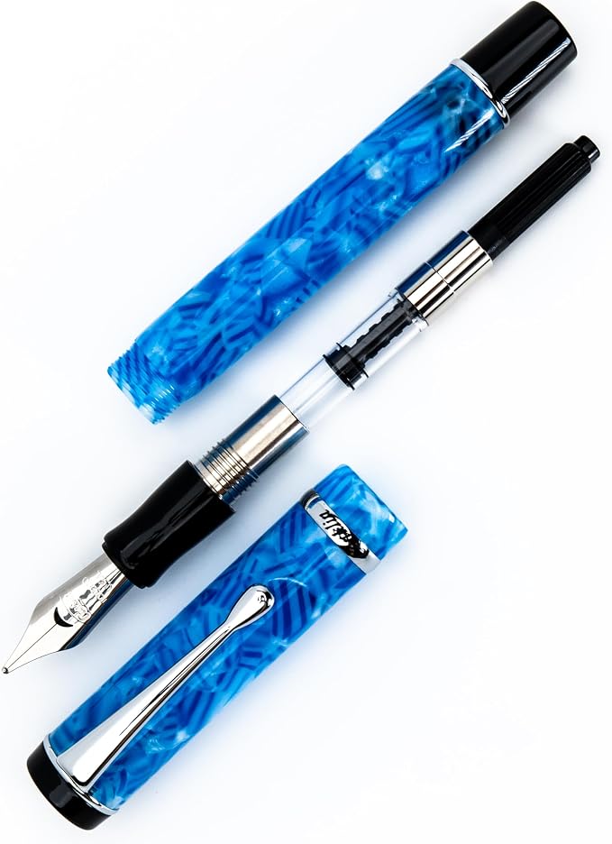 Conklin Duragraph Fountain Pen Ice Blue - Image 5