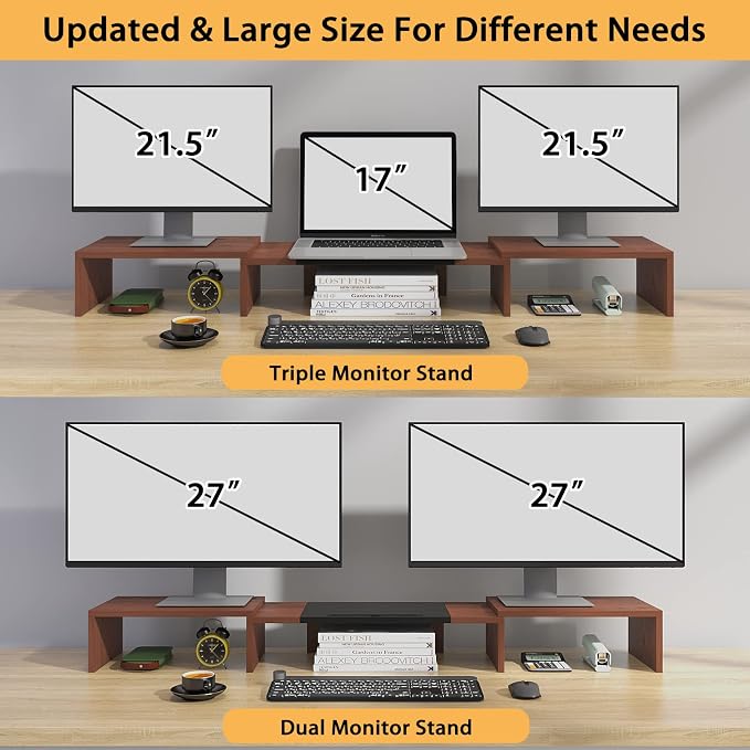 WESTREE Triple Monitor Stand Riser - Image 7