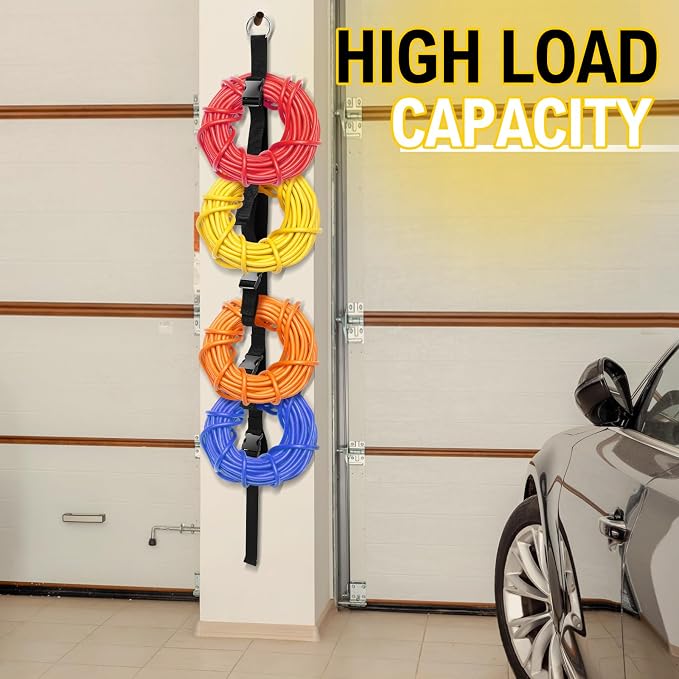 Wowangce 4 Pcs Extension Cord Organizers and Storage Garage Extension Cord - Image 6
