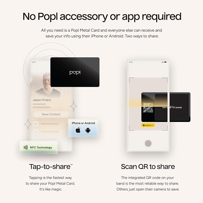 Popl Smart NFC Business Card - Image 3