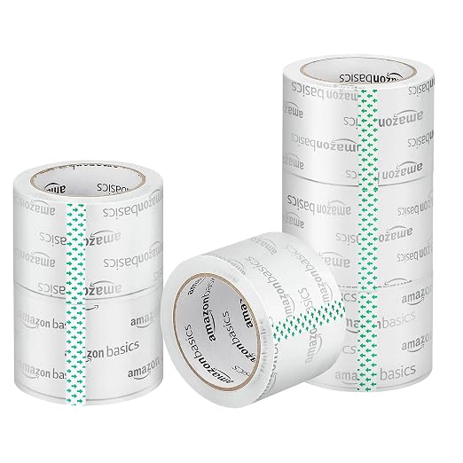 Amazon Basics Extra-Wide Packing Tape, Designed by AmazonBasics